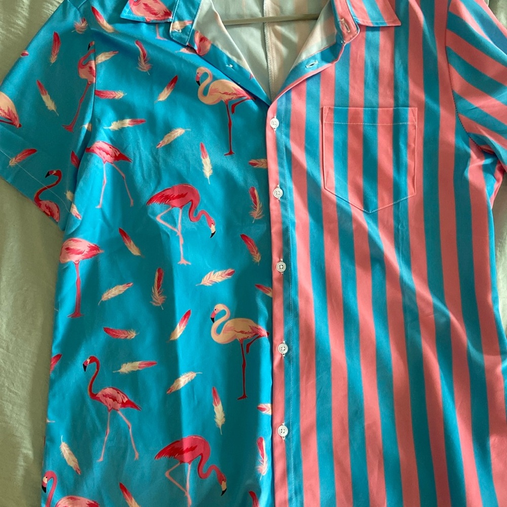 Vatpave Cabana Suit (Blue and Pink)